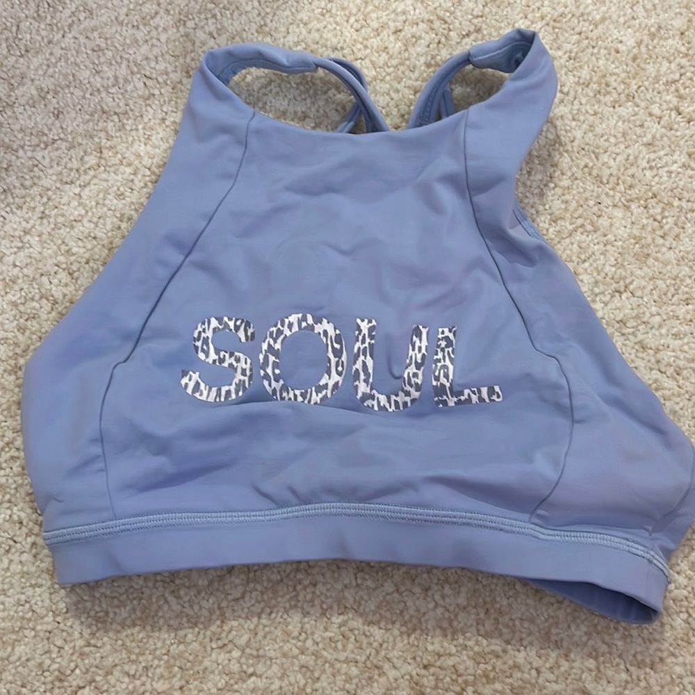 lululemon x soul cycle workout bra